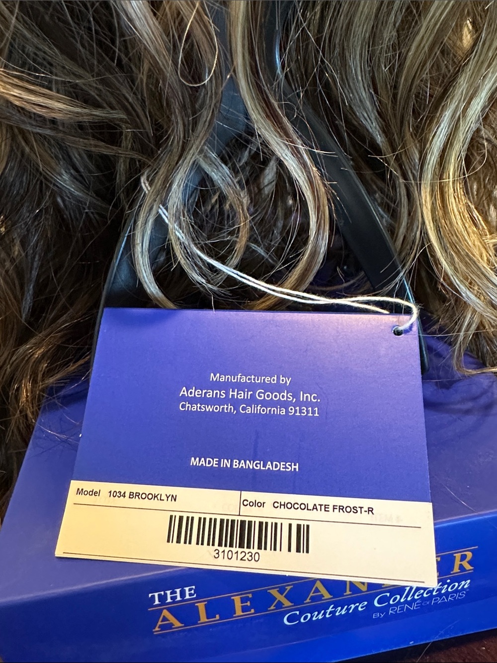 RENE OF PARIS Brooklyn | Synthetic Lace Front Wig (Lace Part) Chocolate Frost - Picture 6 of 9